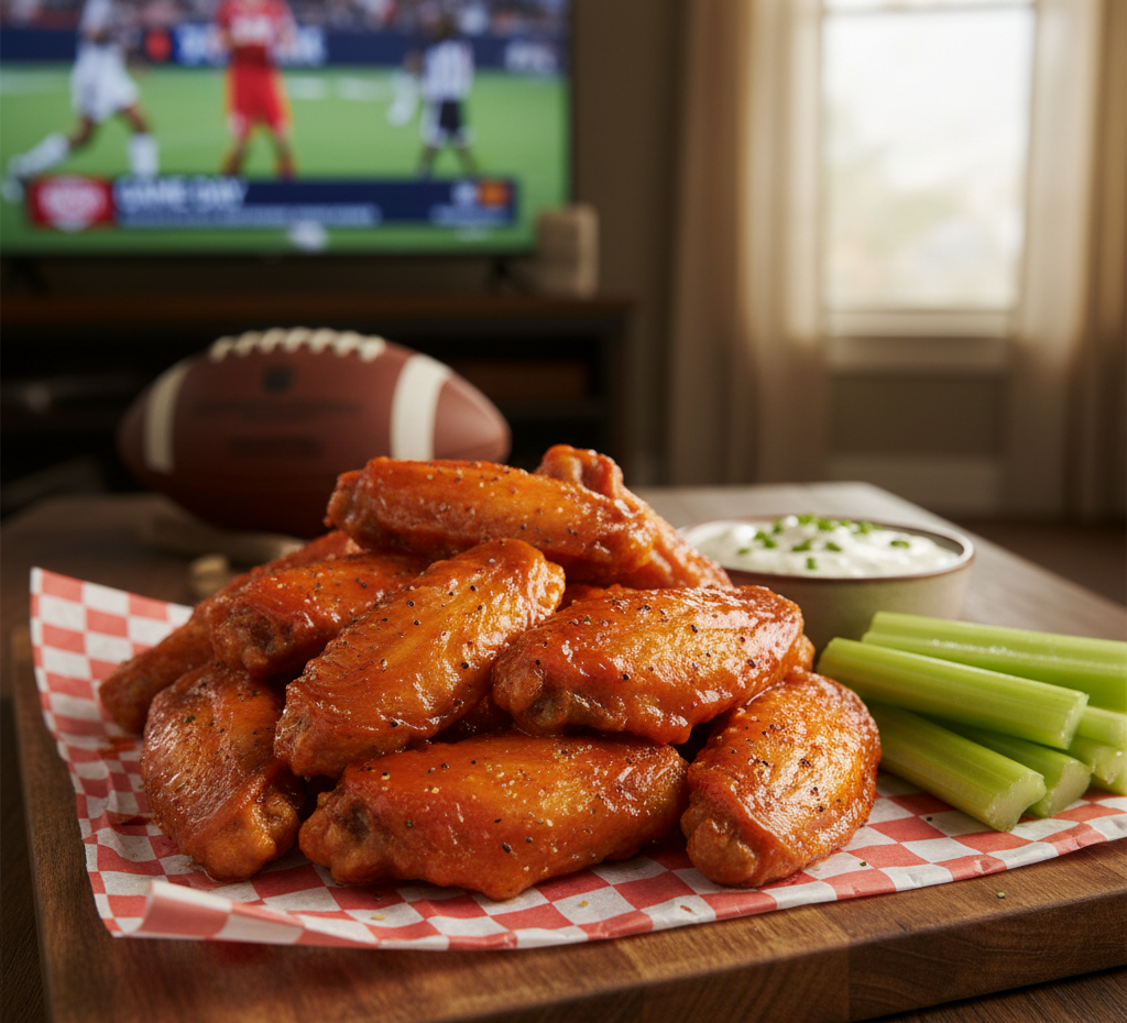 The Ultimate Game Day Snack! 🏈 Crispy & Tender Sous Vide Buffalo Wings