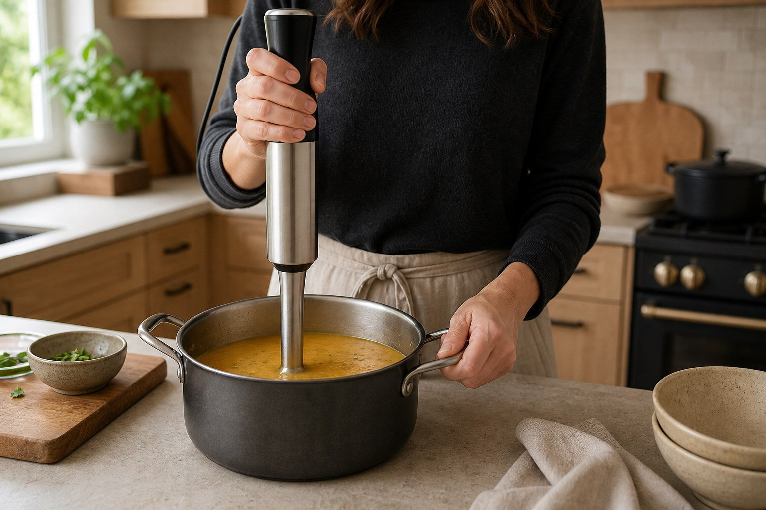 How to Use an Immersion Blender Without Splatter