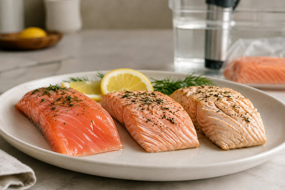 Sous Vide Salmon Temperature Guide: Silky to Flaky