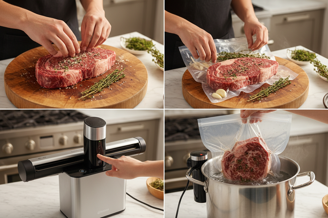 How to Vacuum Seal Food for Sous Vide Cooking: A Complete Guide