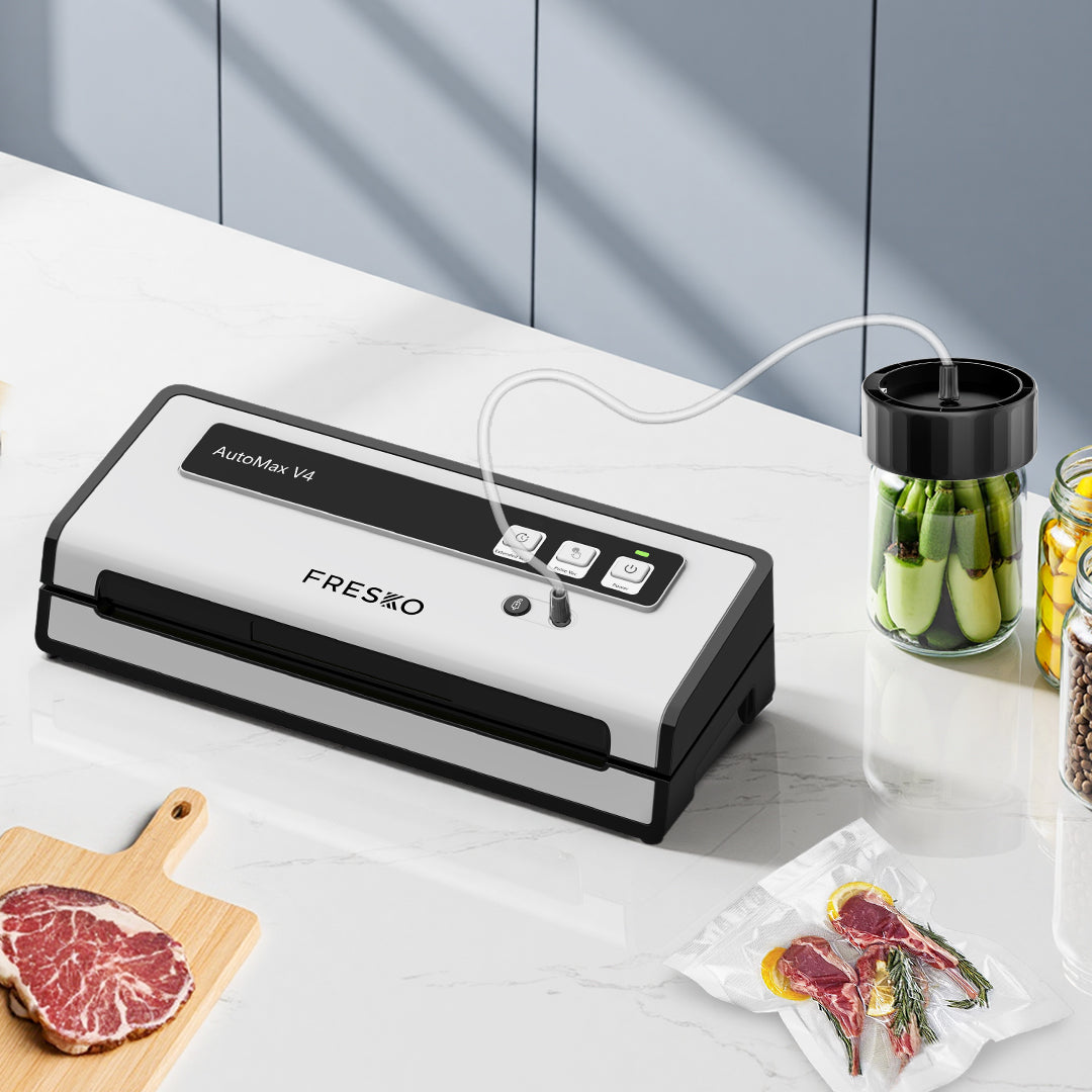 FRESKO AutoMax V4 with Mason Jar Lid Vacuum Sealer