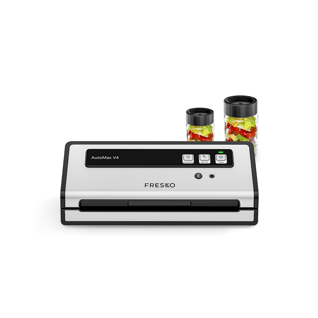 Machine à emballer sous vide FRESKO AutoMax V4 avec couvercle pour bocal Mason