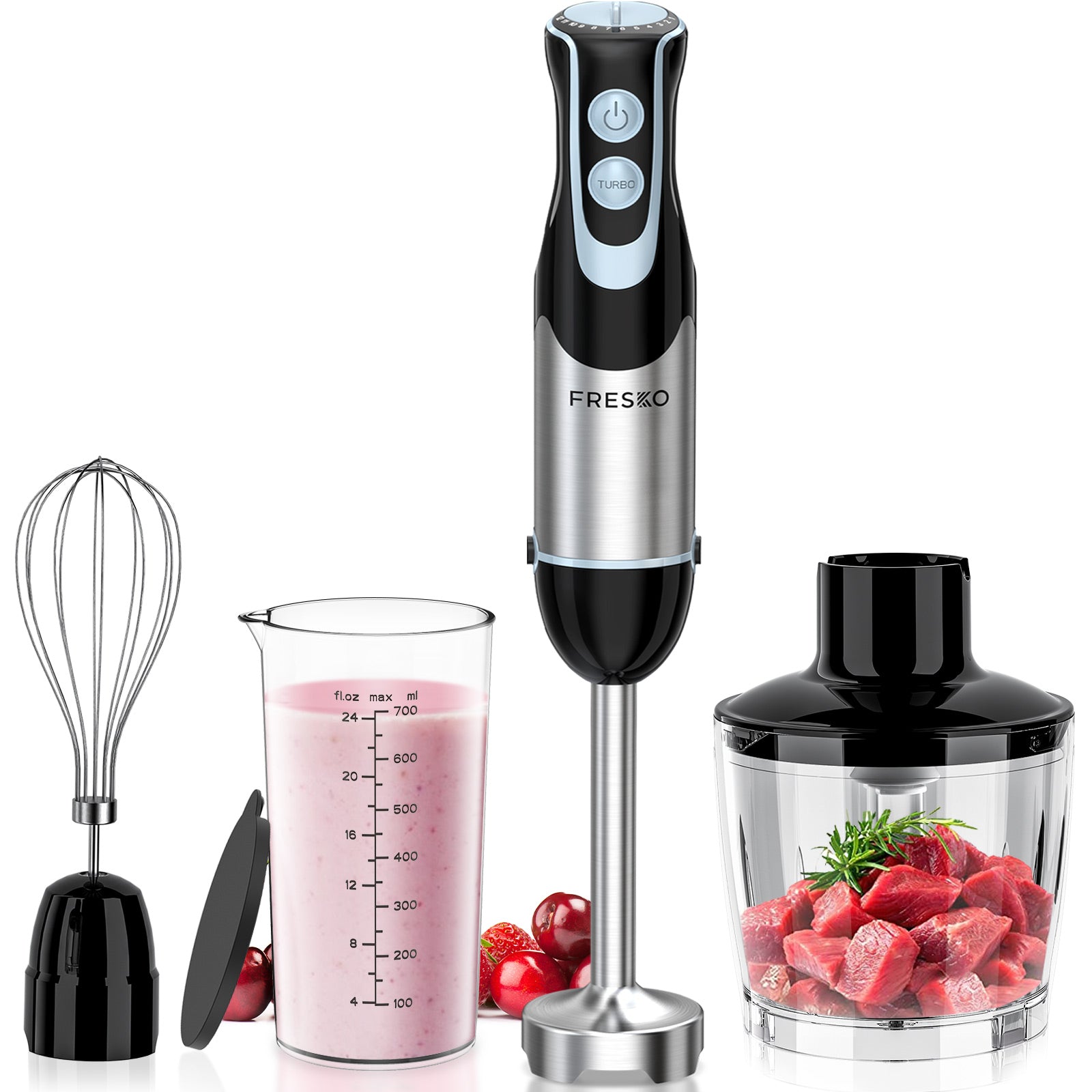 FRESKO 4-in-1 Immersion Hand Blender