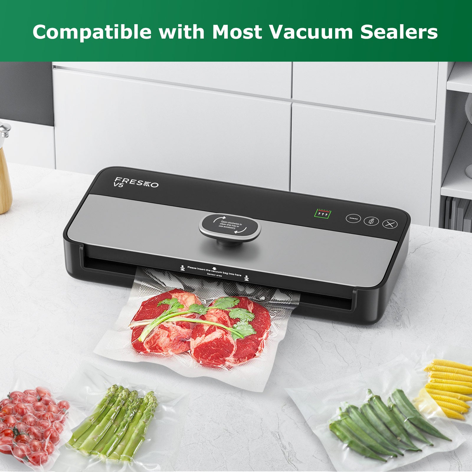 FRESKO Rolls Vacuum Sealer Bags