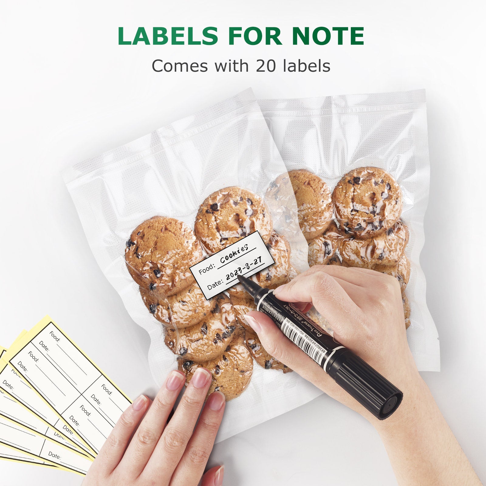 FRESKO Vorgeschnittene Vakuumierbeutel