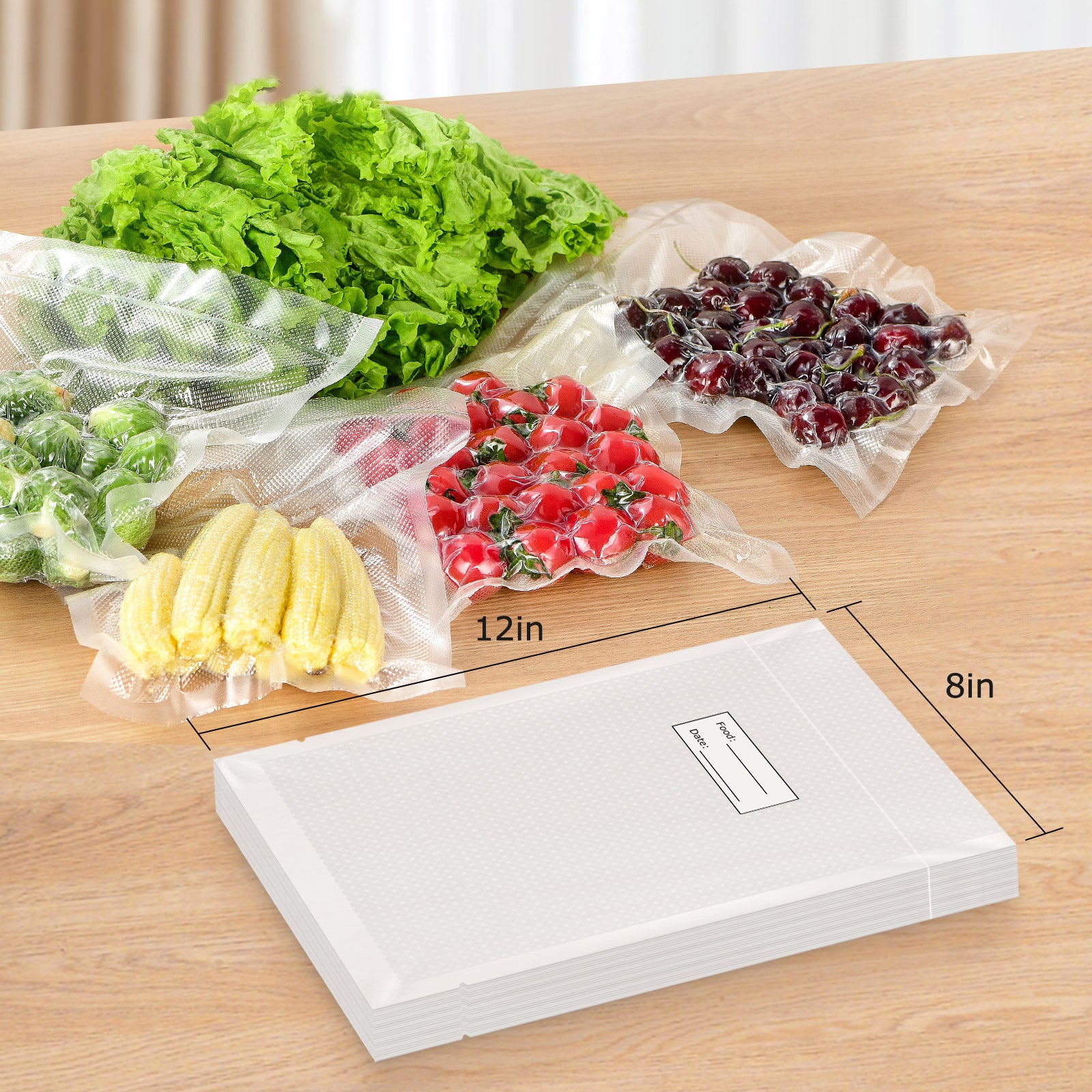 Sacs sous vide prédécoupés FRESKO