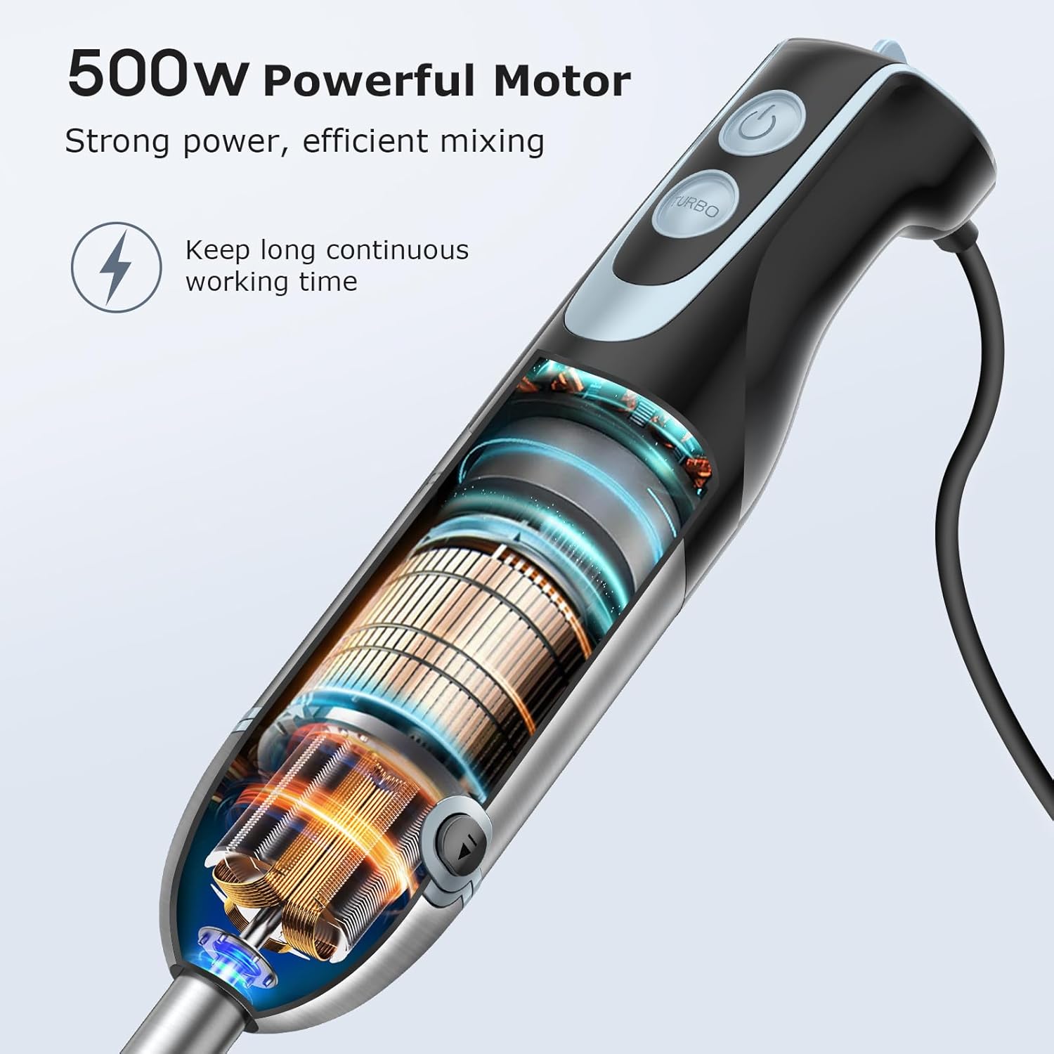 FRESKO Immersion Handheld Blender