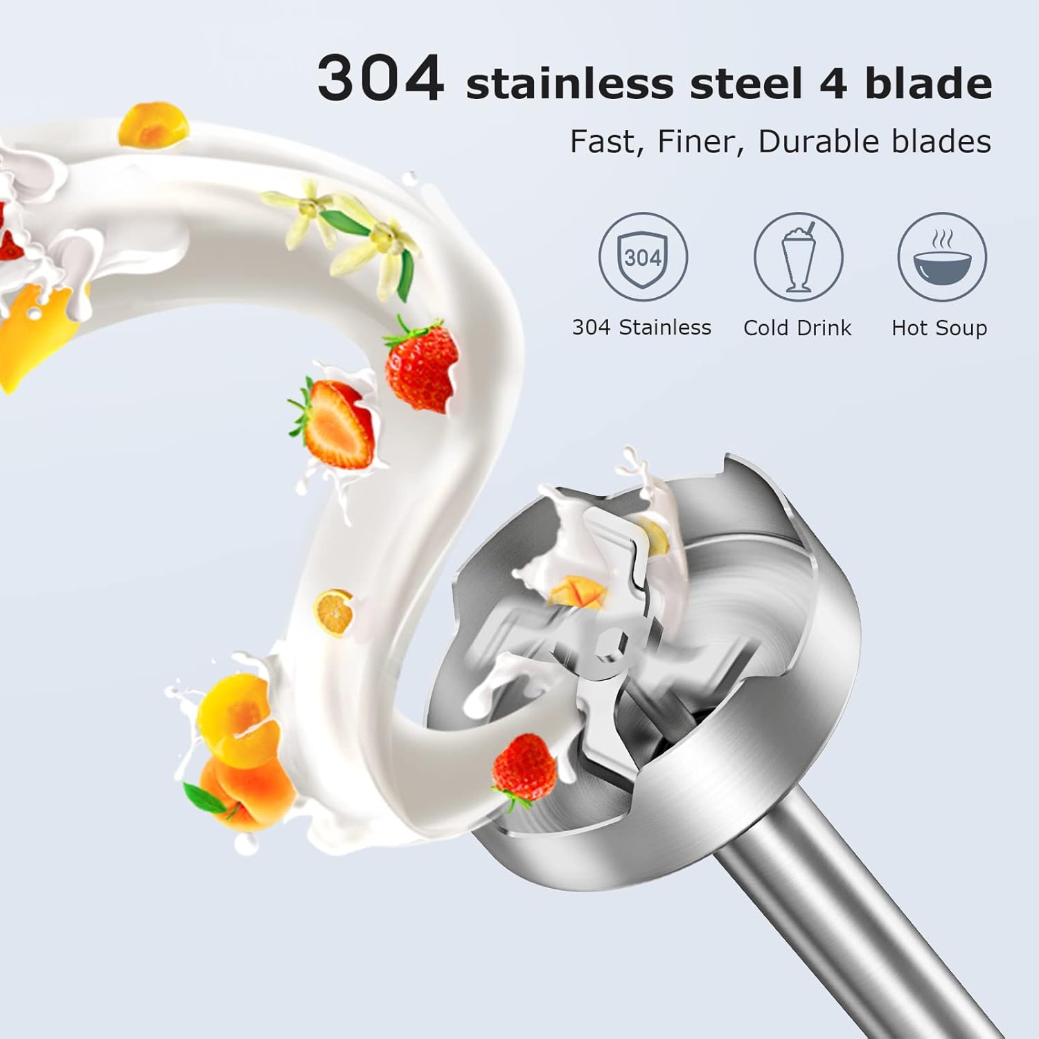 FRESKO Immersion Handheld Blender