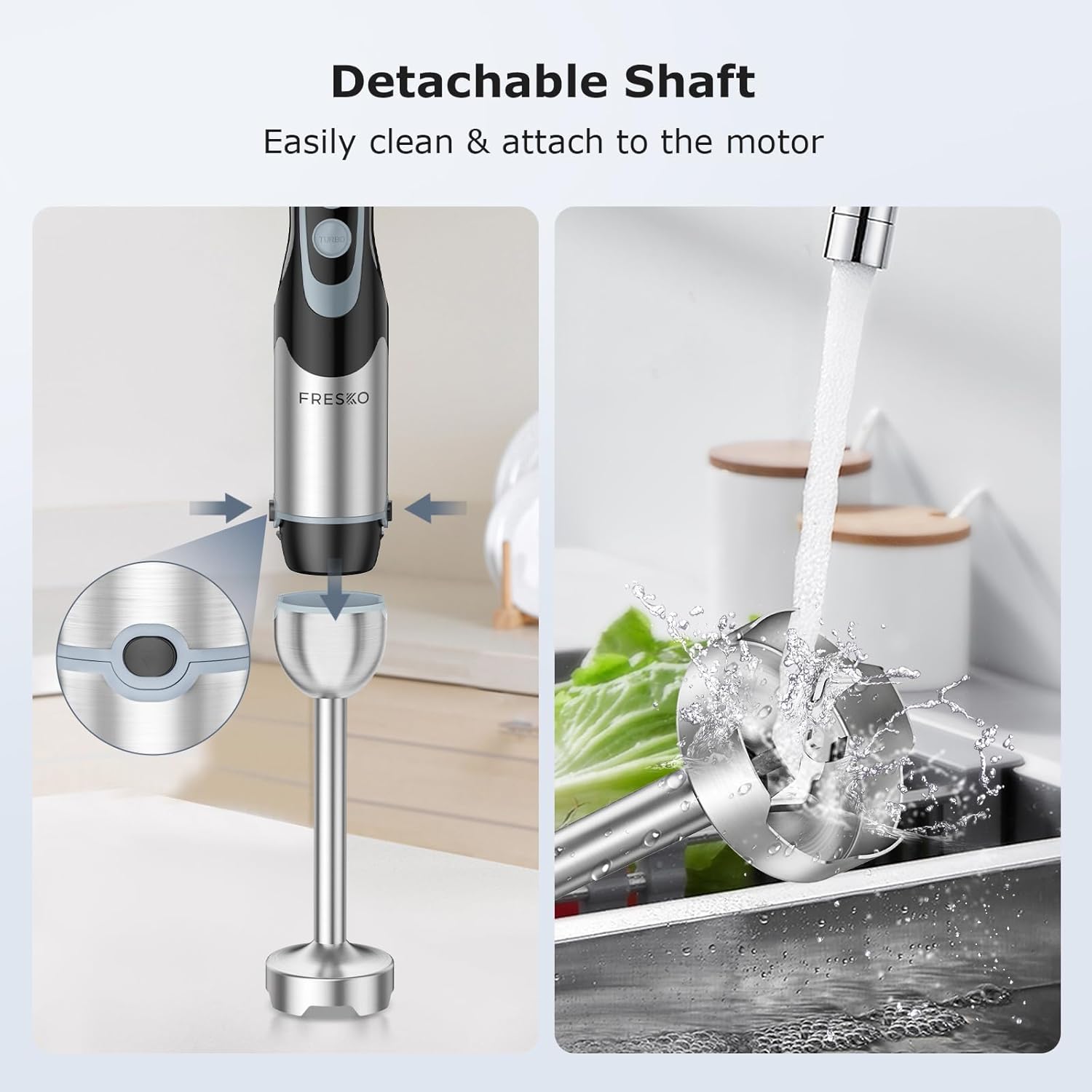 FRESKO Immersion Handheld Blender
