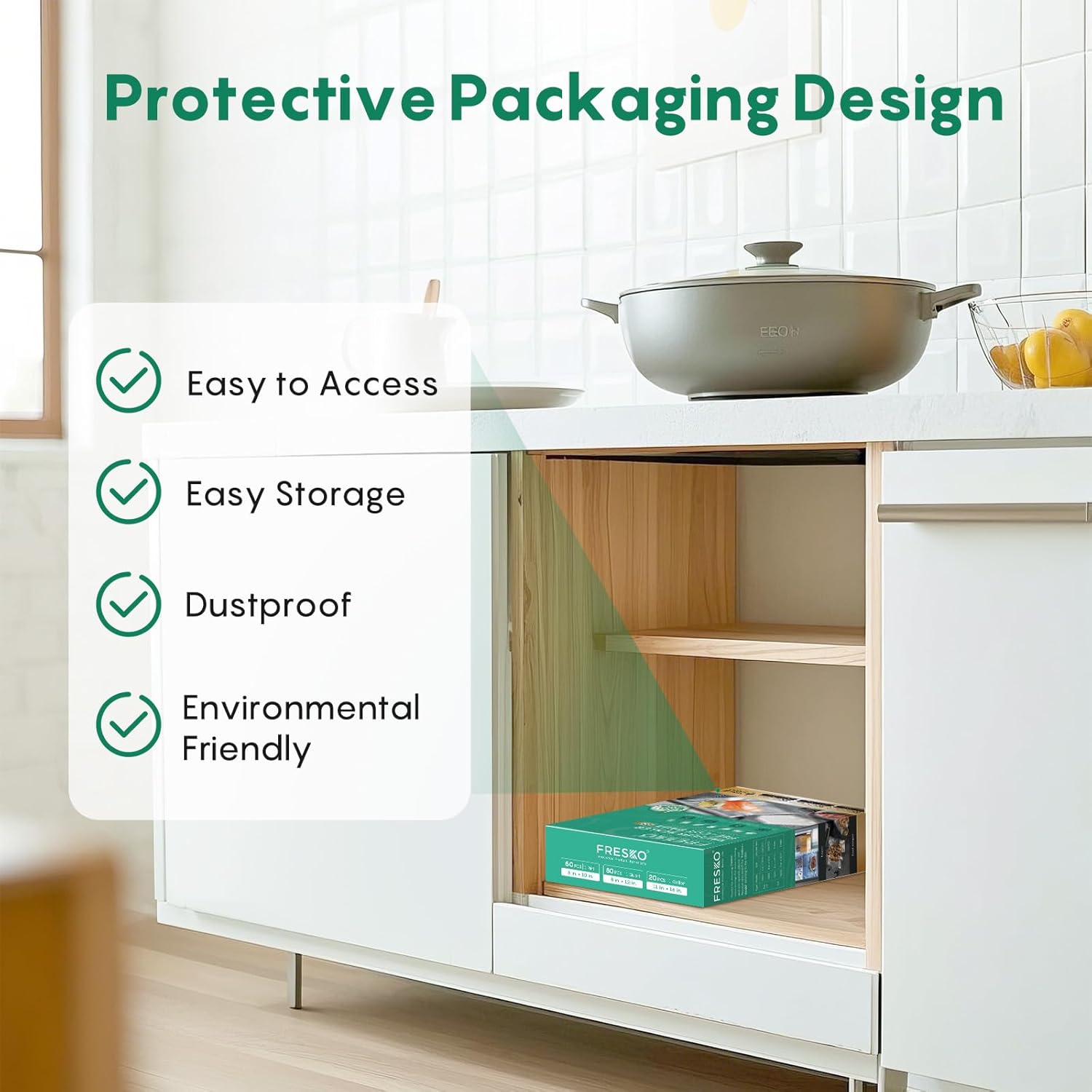 FRESKO Pre-Cut Bag Pack (6"x10" & 8"x12" & 11"x16")