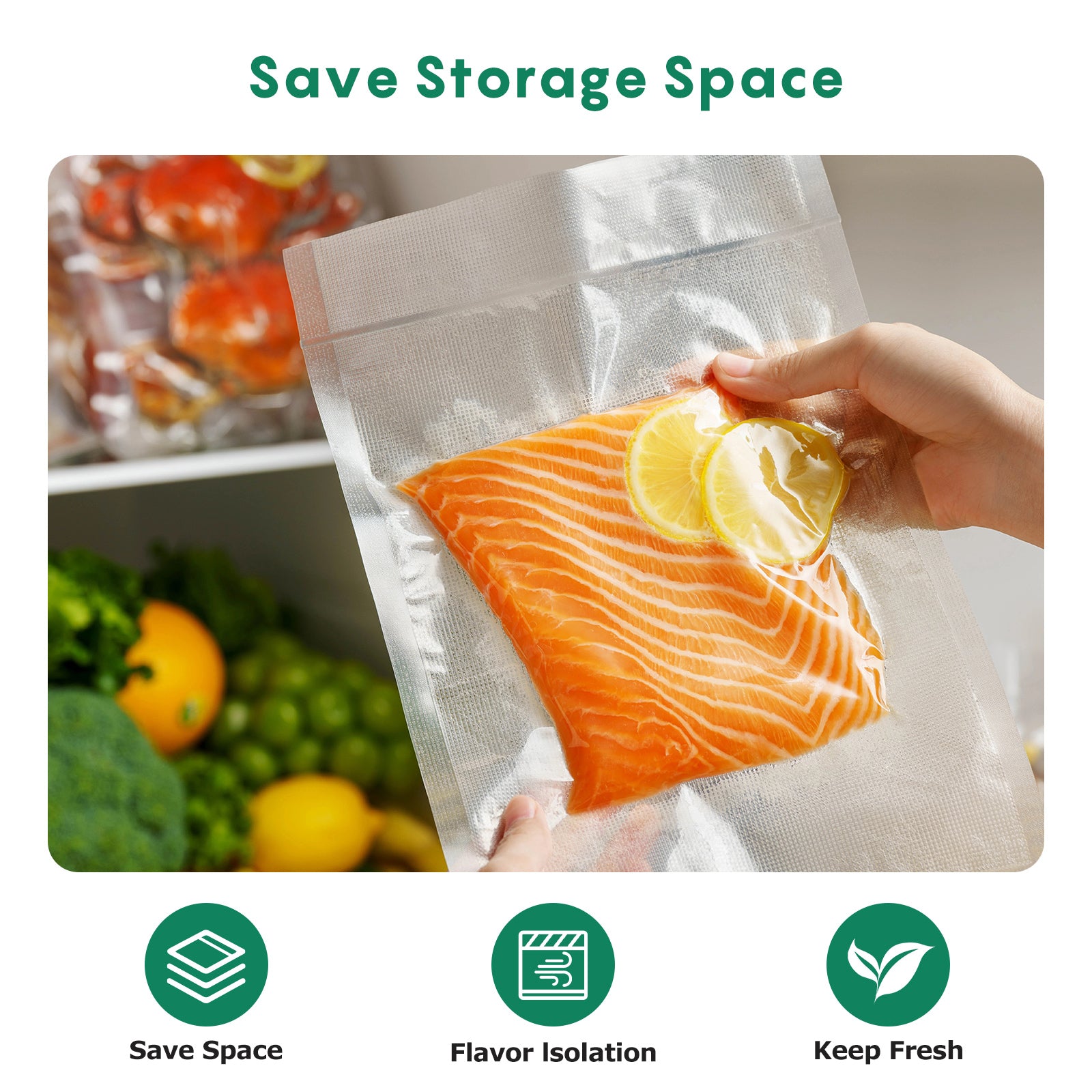 Sacs FRESKO (6 rouleaux) (8" x 20' et 12" x 20')