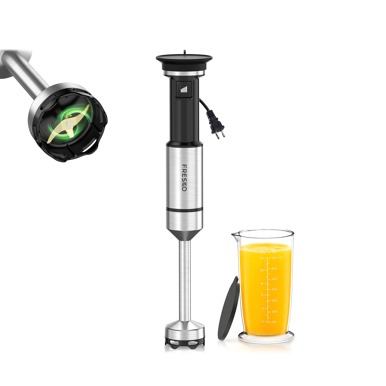 FRESKO Immersion Handheld Blender with Beaker H7-P