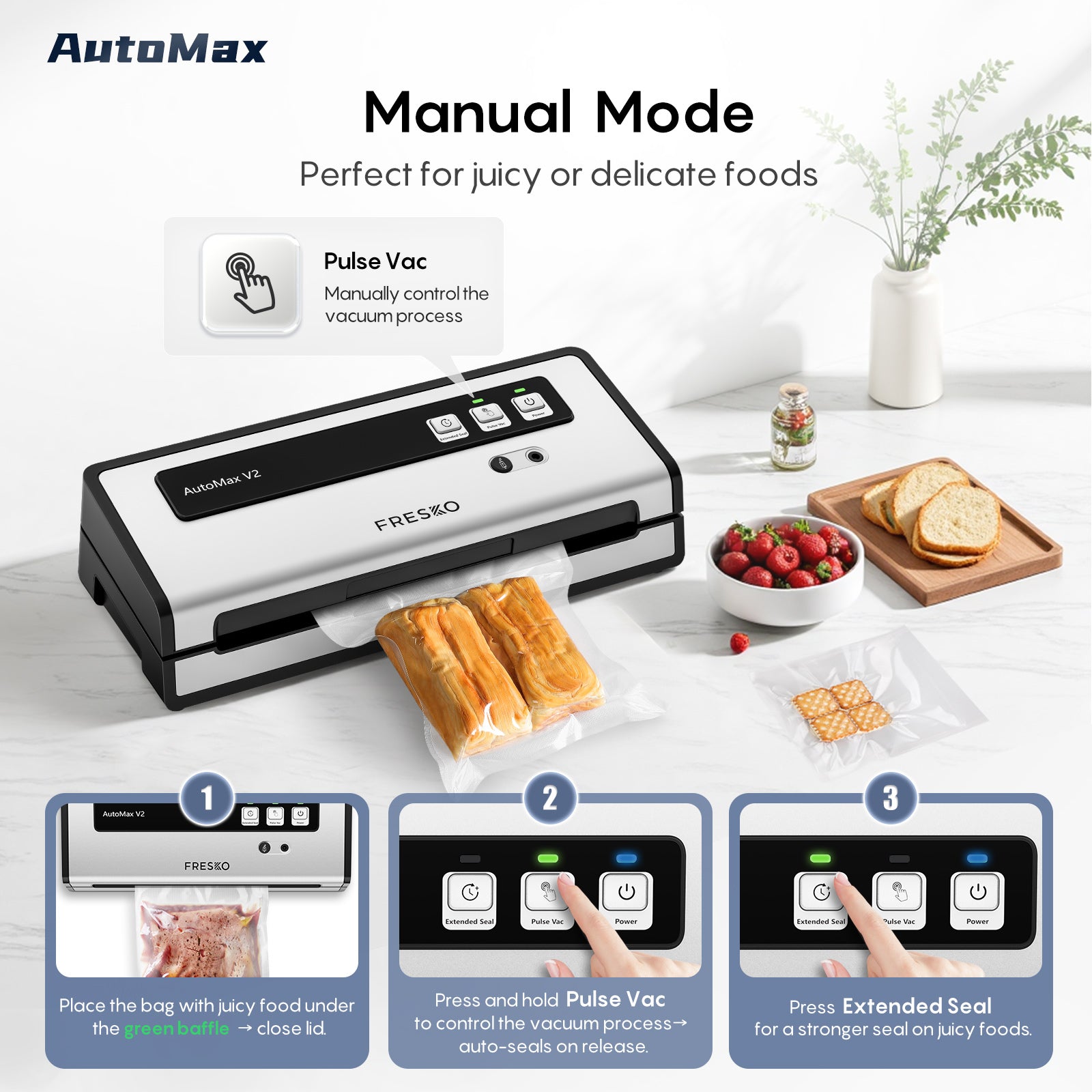 V2 Heat Seal Vacuum Sealer