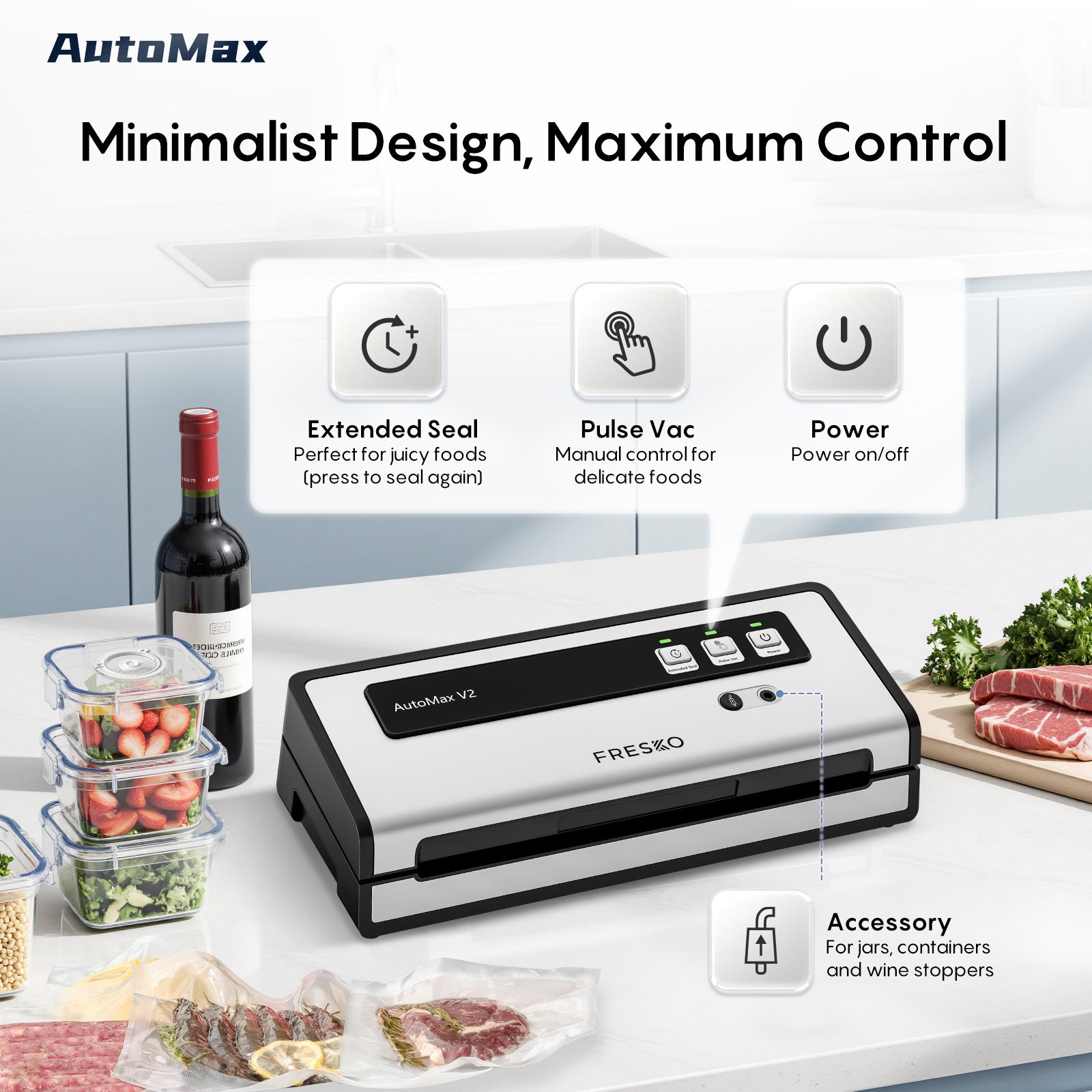 V2 Heat Seal Vacuum Sealer