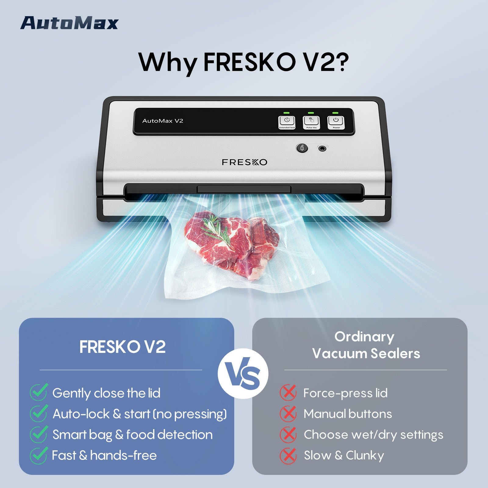 V2 Heat Seal Vacuum Sealer