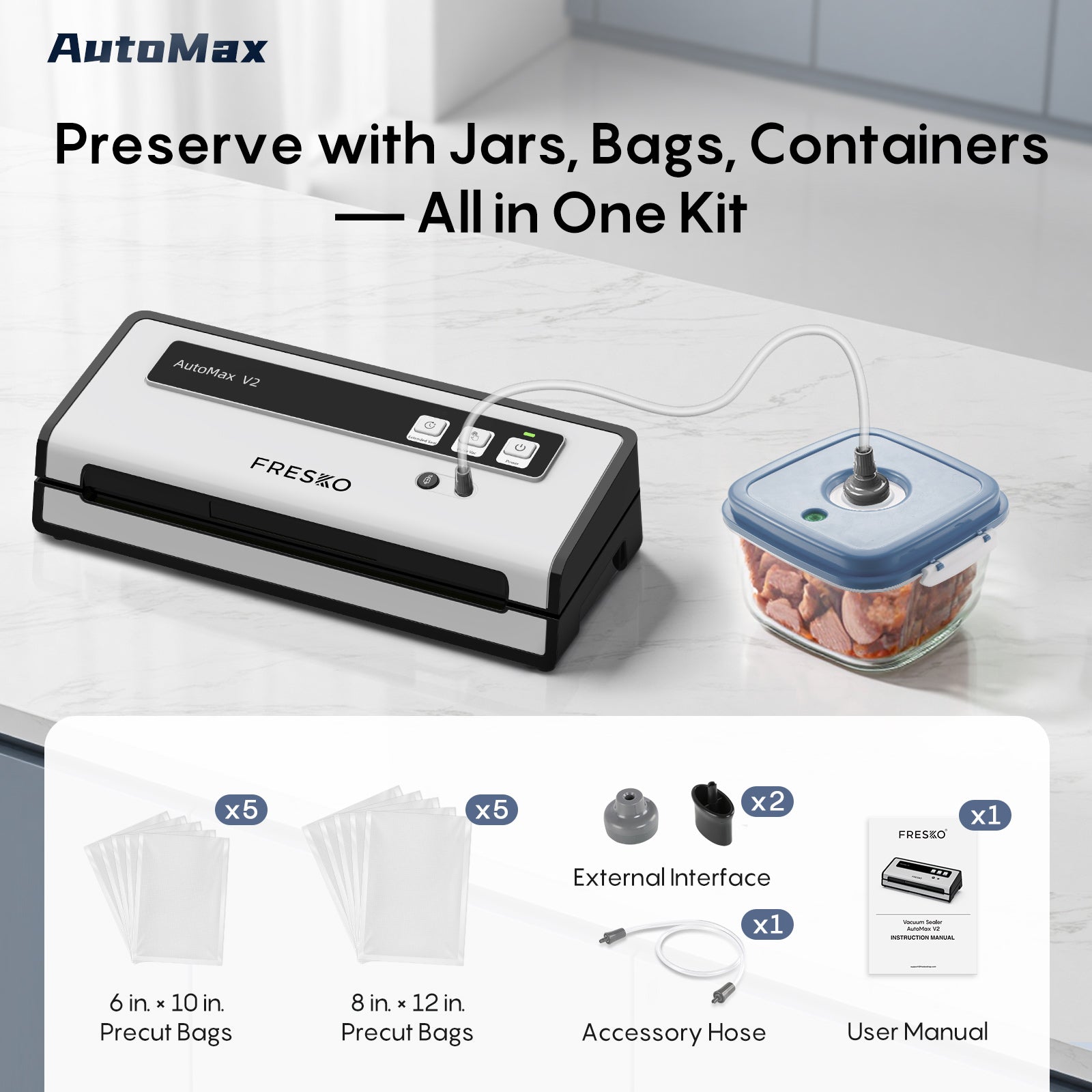 V2 Heat Seal Vacuum Sealer