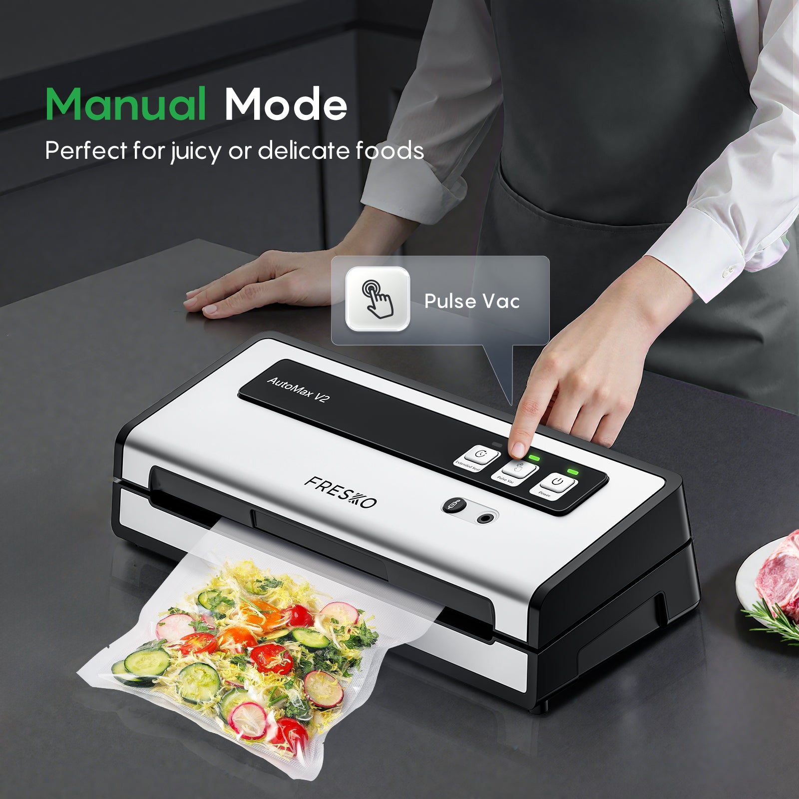 FRESKO AutoMax V2 Compact Vacuum Sealer