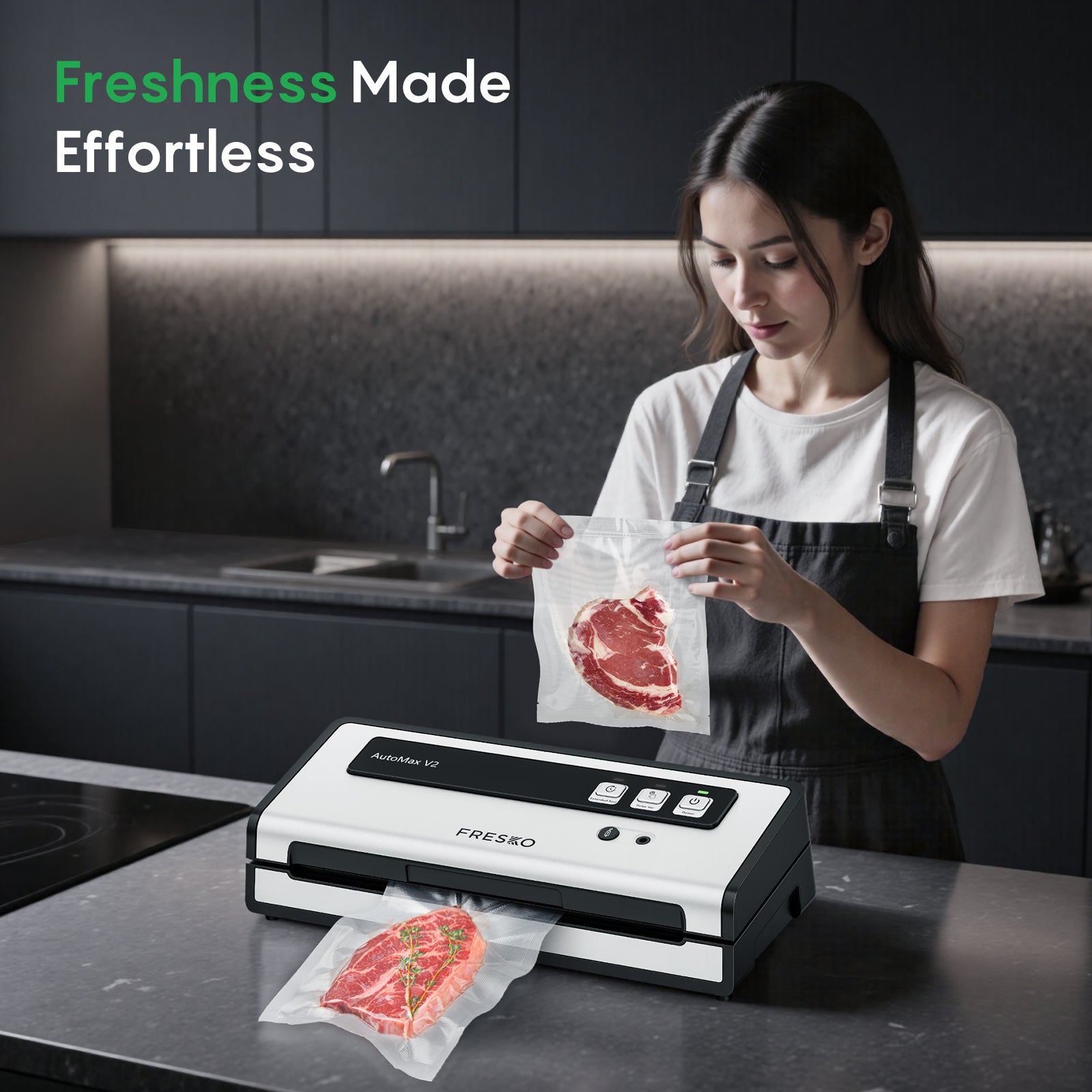 FRESKO AutoMax V2 Compact Vacuum Sealer