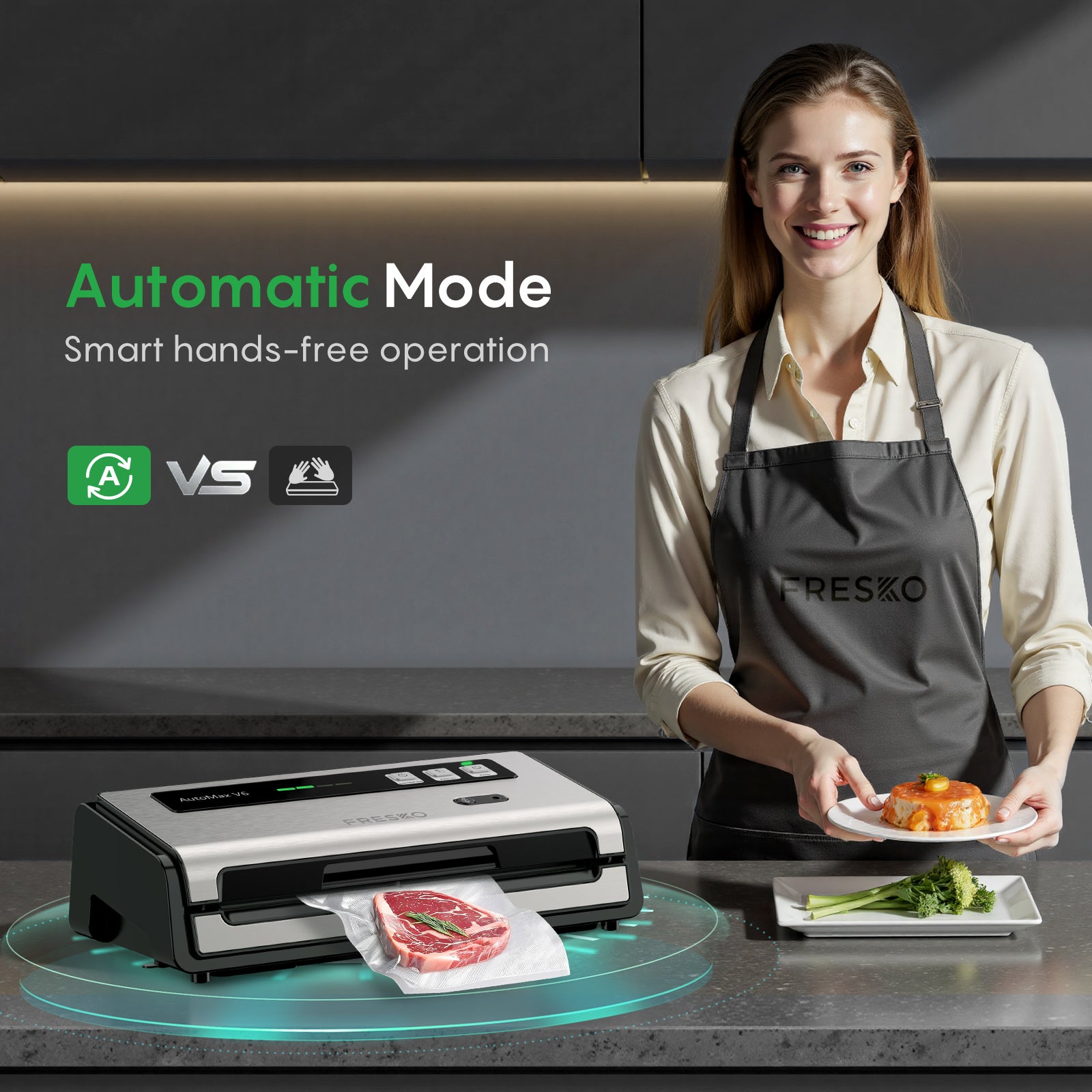 FRESKO AutoMax V6 Professional Vacuum Sealer