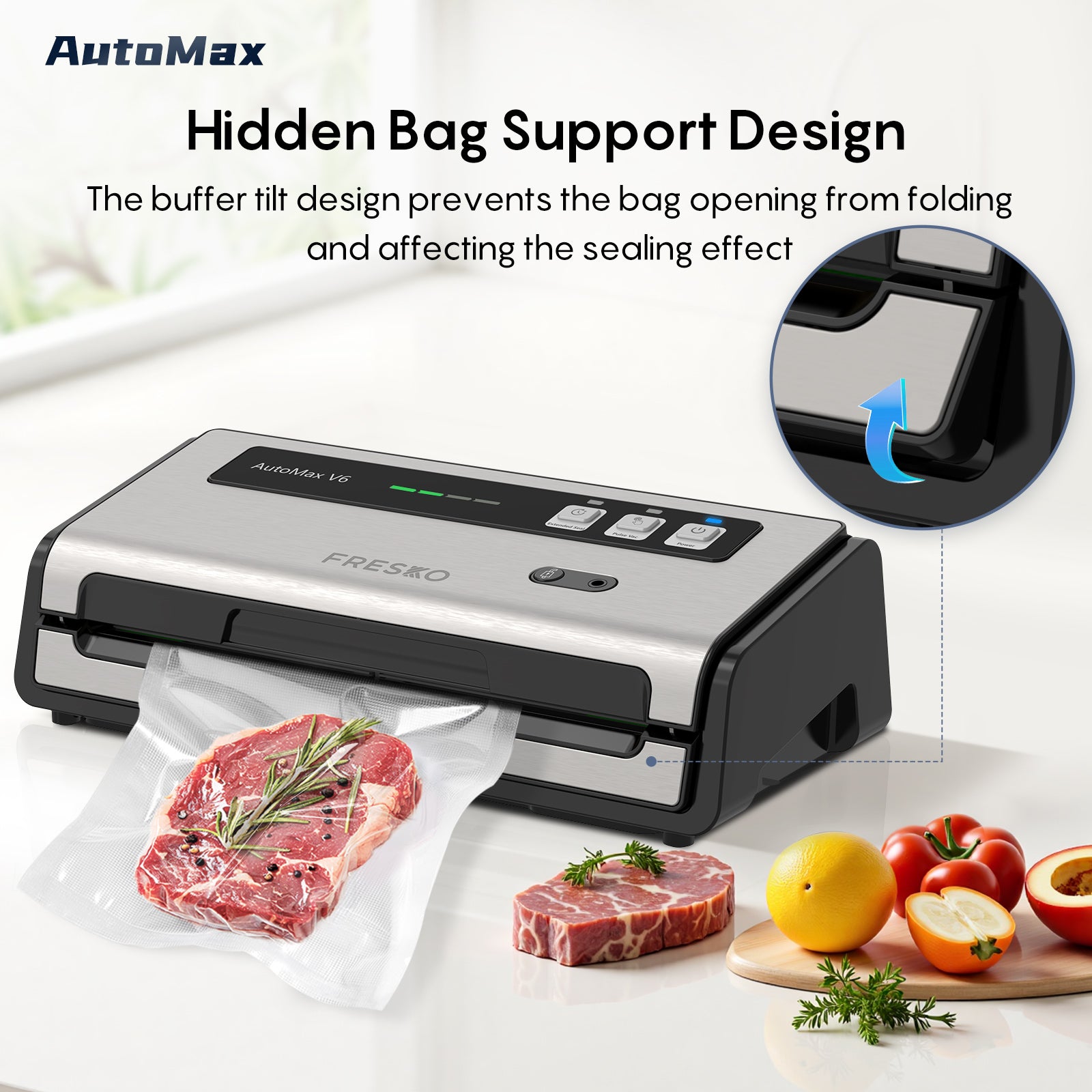 FRESKO AutoMax V6 Professioneller Vakuumierer