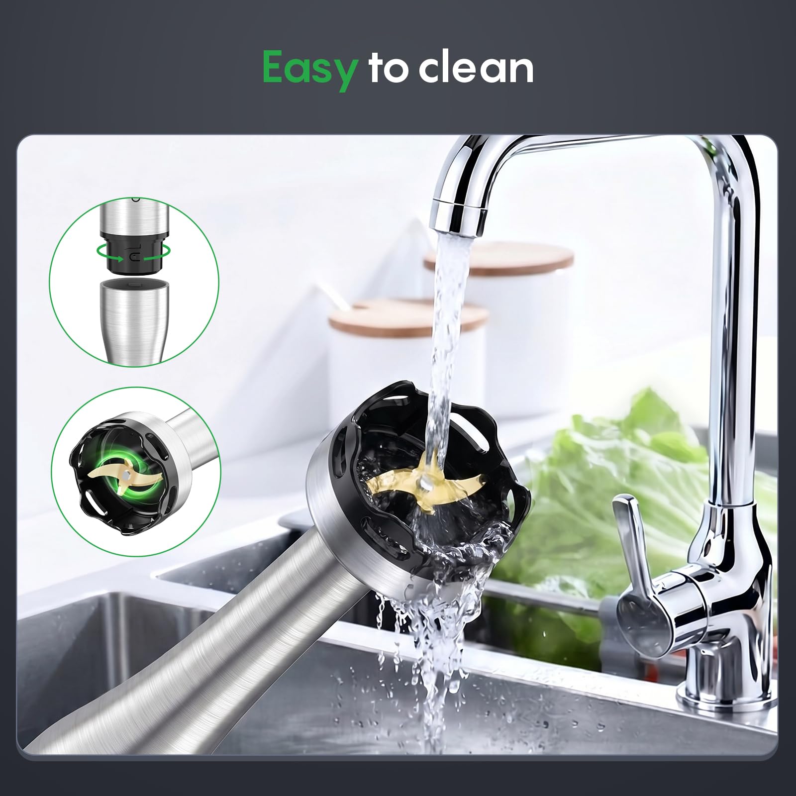 FRESKO 4-in-1 Immersion Hand Blender H9