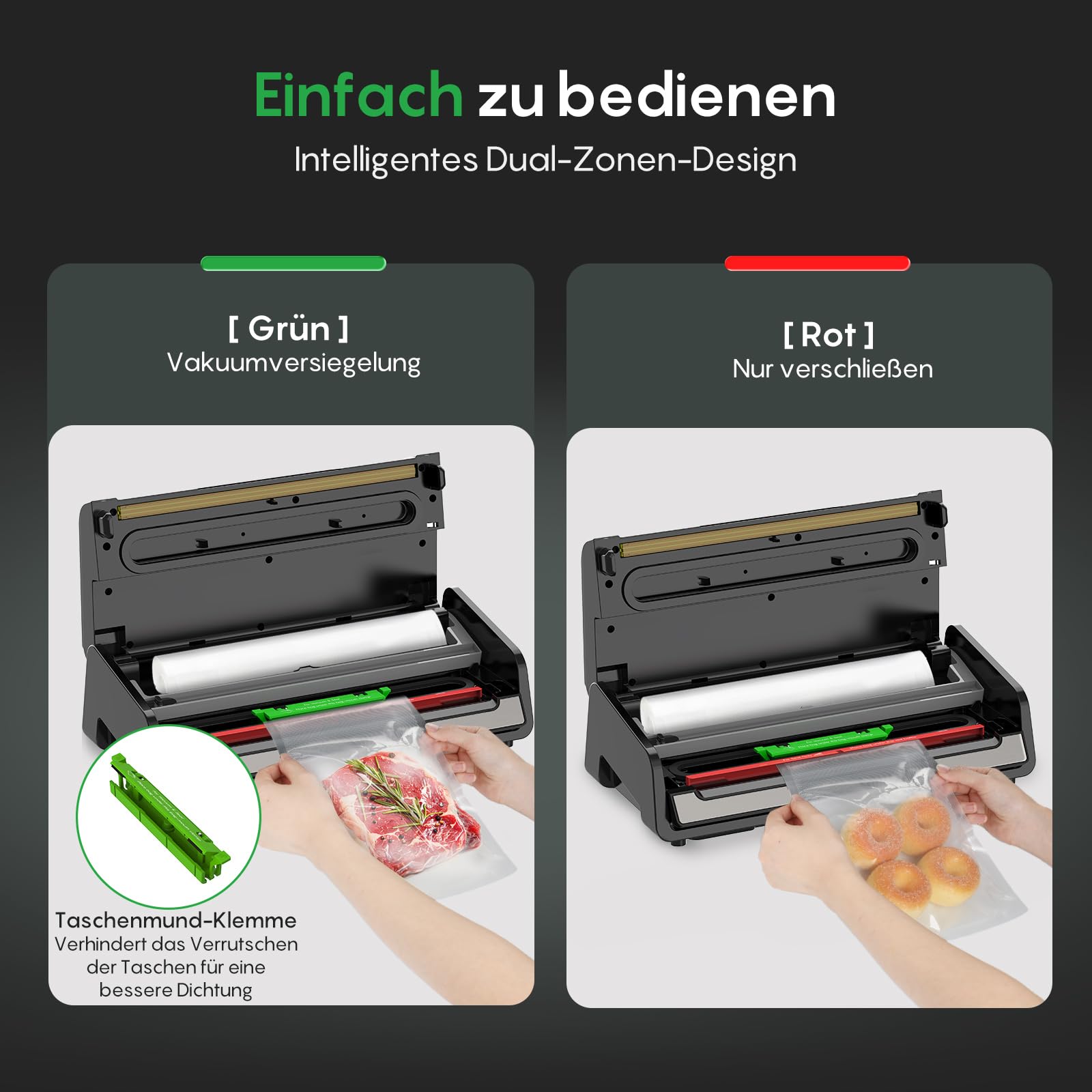 FRESKO AutoMax V6 Professional Vacuum Sealer for Food Storage - DE