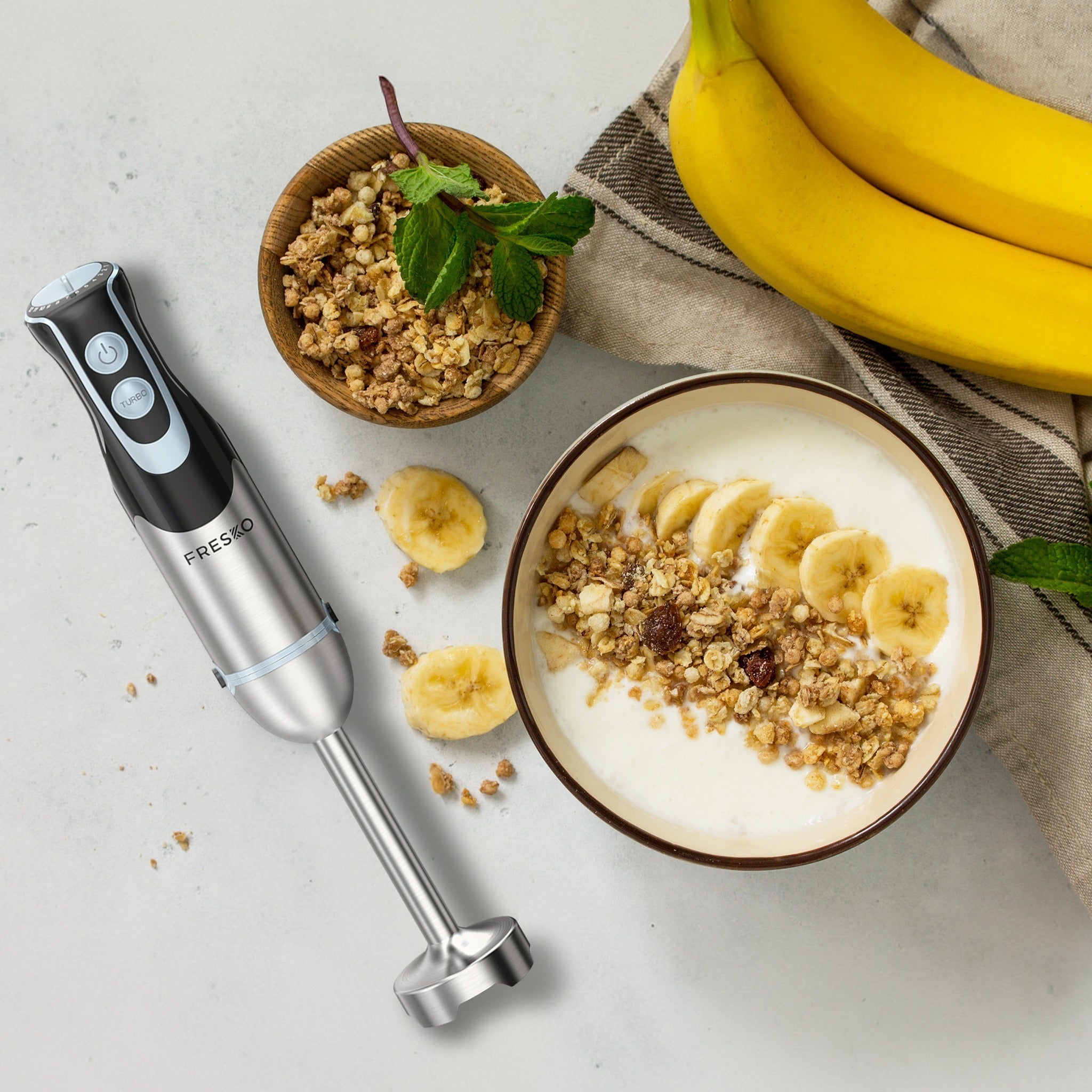 ☀️ Banana Granola Smoothie Bowl