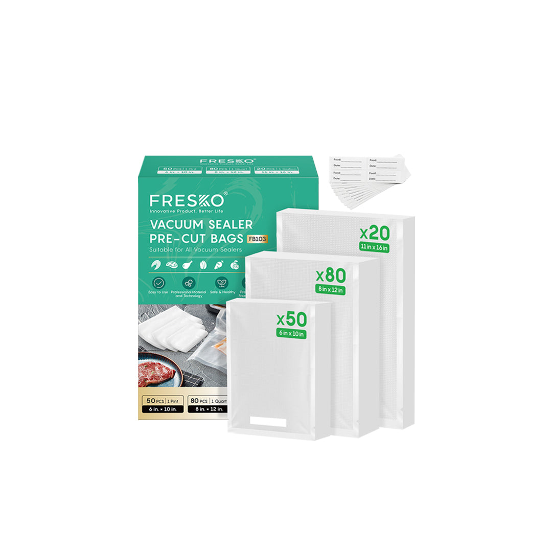 FRESKO Pre-Cut Bag Pack (6"x10" & 8"x12" & 11"x16")