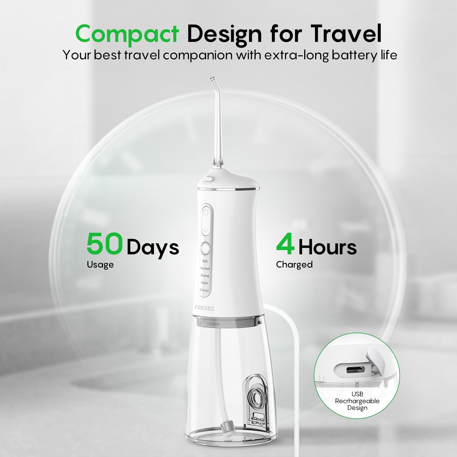 FRESKO Water Dental Flosser X6A