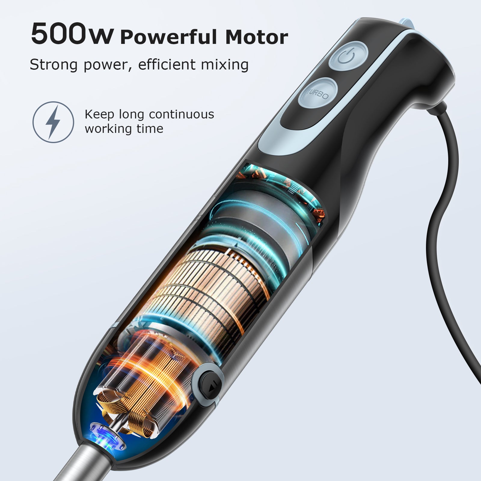 FRESKO Immersion Handheld Blender