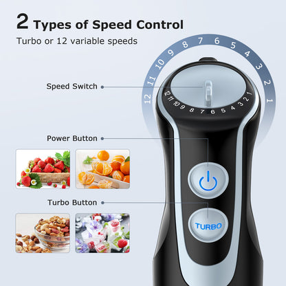 FRESKO Immersion Handheld Blender