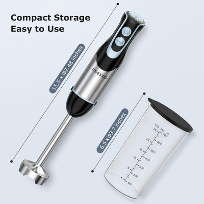 FRESKO Immersion Handheld Blender
