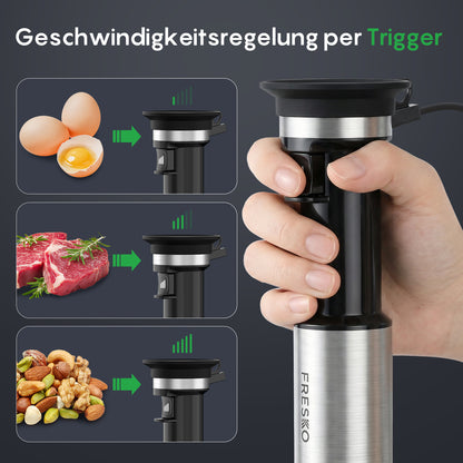 FRESKO Immersion Handheld Blender H7-DE