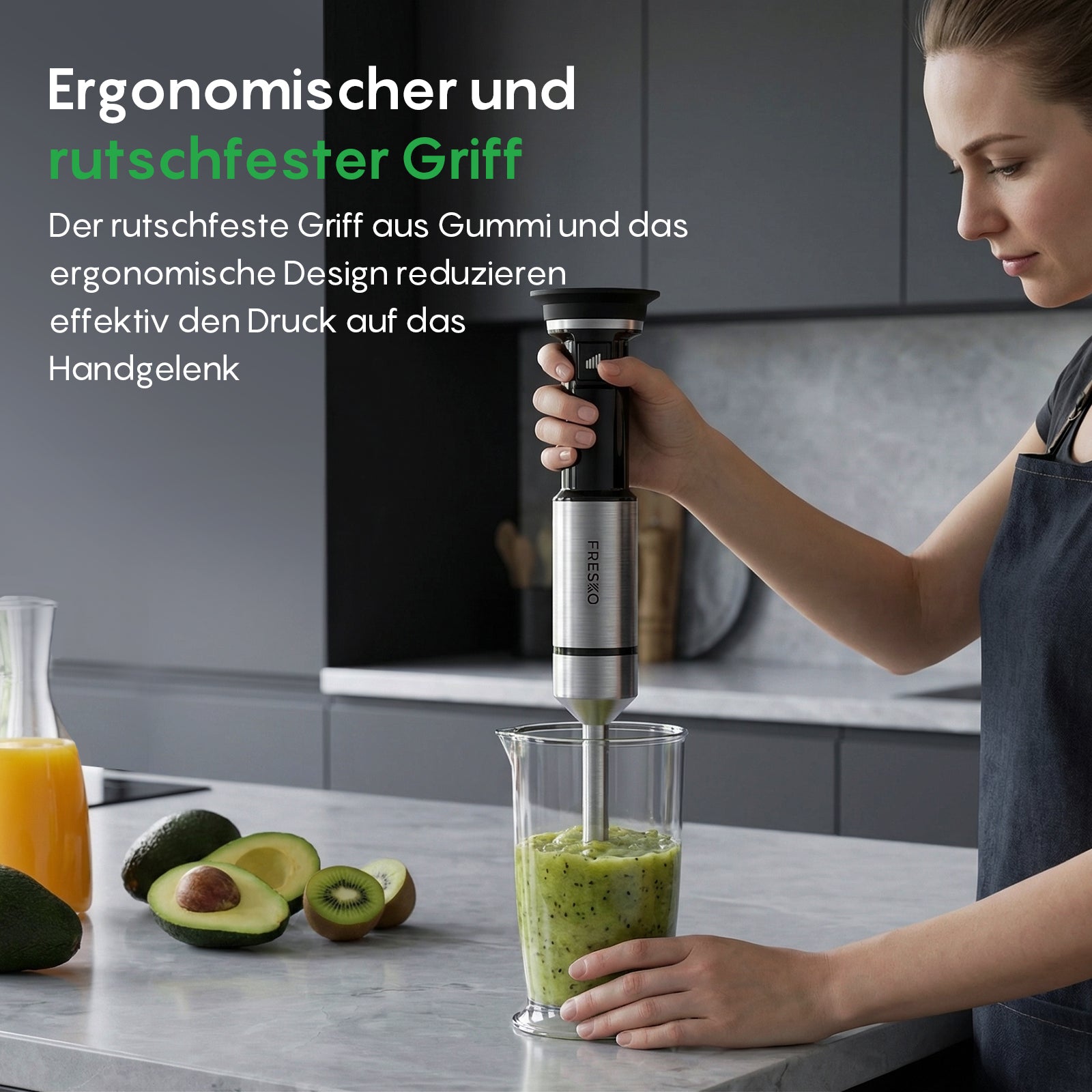 FRESKO Immersion Handheld Blender H7-DE