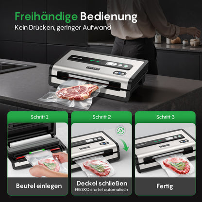 FRESKO New V8 AutoMax Fully Automatic Vacuum Sealer - DE