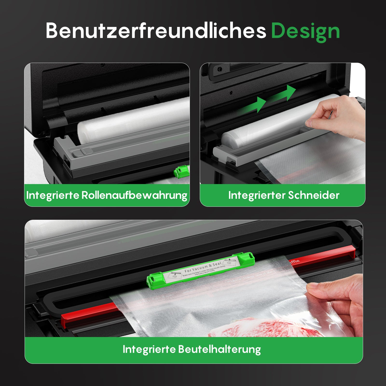FRESKO New V8 AutoMax Fully Automatic Vacuum Sealer - DE