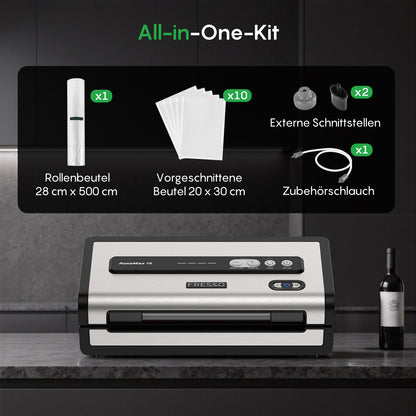 FRESKO New V8 AutoMax Fully Automatic Vacuum Sealer - DE
