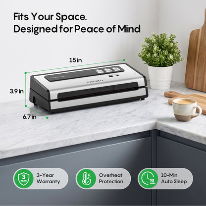 FRESKO V2 Easy Auto Vacuum Sealer