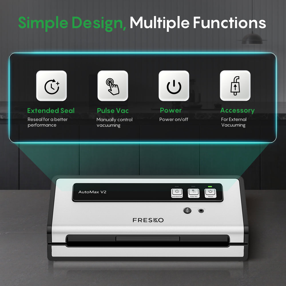 FRESKO AutoMax V2 Compact Vacuum Sealer – Fresko-kitchen