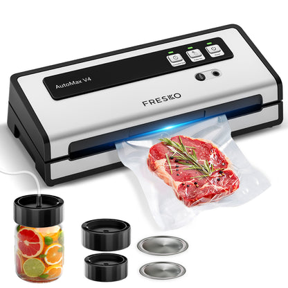 FRESKO AutoMax V4 with Mason Jar Lid Vacuum Sealer