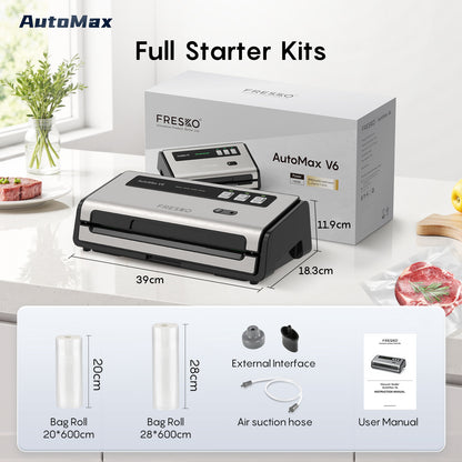 FRESKO AutoMax V6 Professioneller Vakuumierer