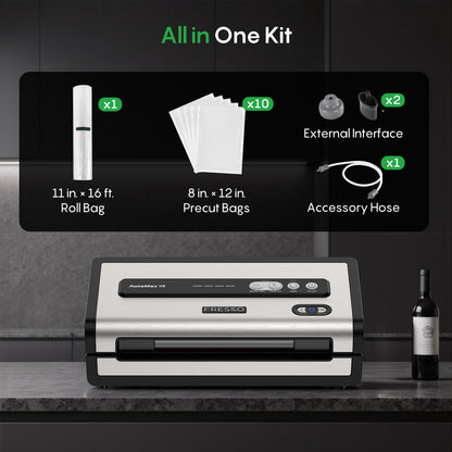 FRESKO New V8 AutoMax Fully Automatic Vacuum Sealer - DE