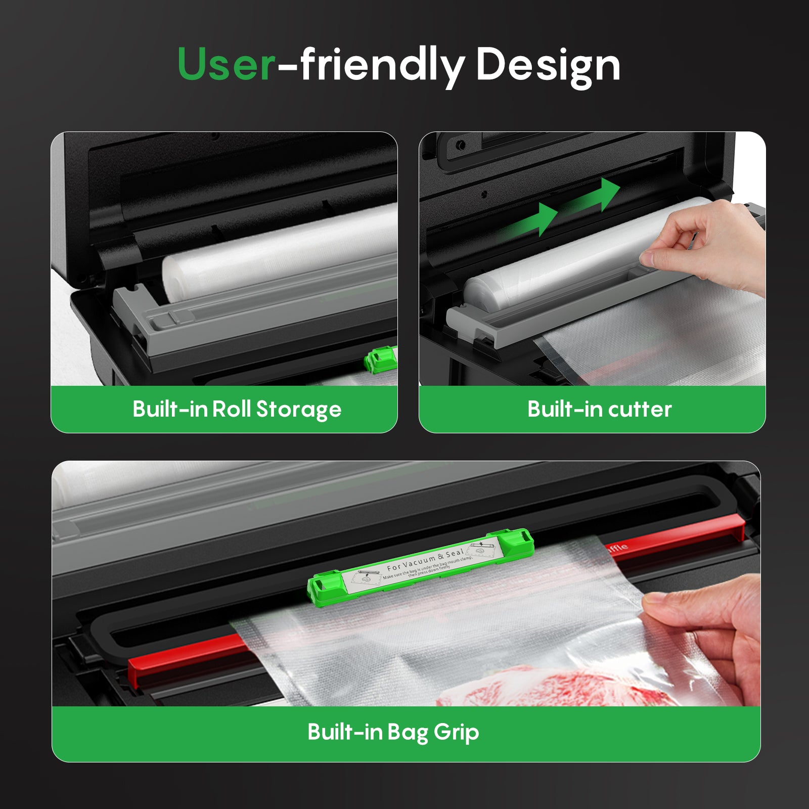 FRESKO New V8 AutoMax Fully Automatic Vacuum Sealer - DE