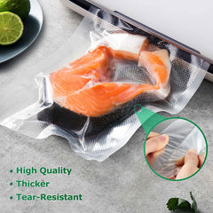 FRESKO 8x20' Vacuum Sealer Bags for Food, 2 Rolls Customized Size Storage  Bags with BPA Free, Heavy Duty Food Bags for Meal Prep and Sous Vide