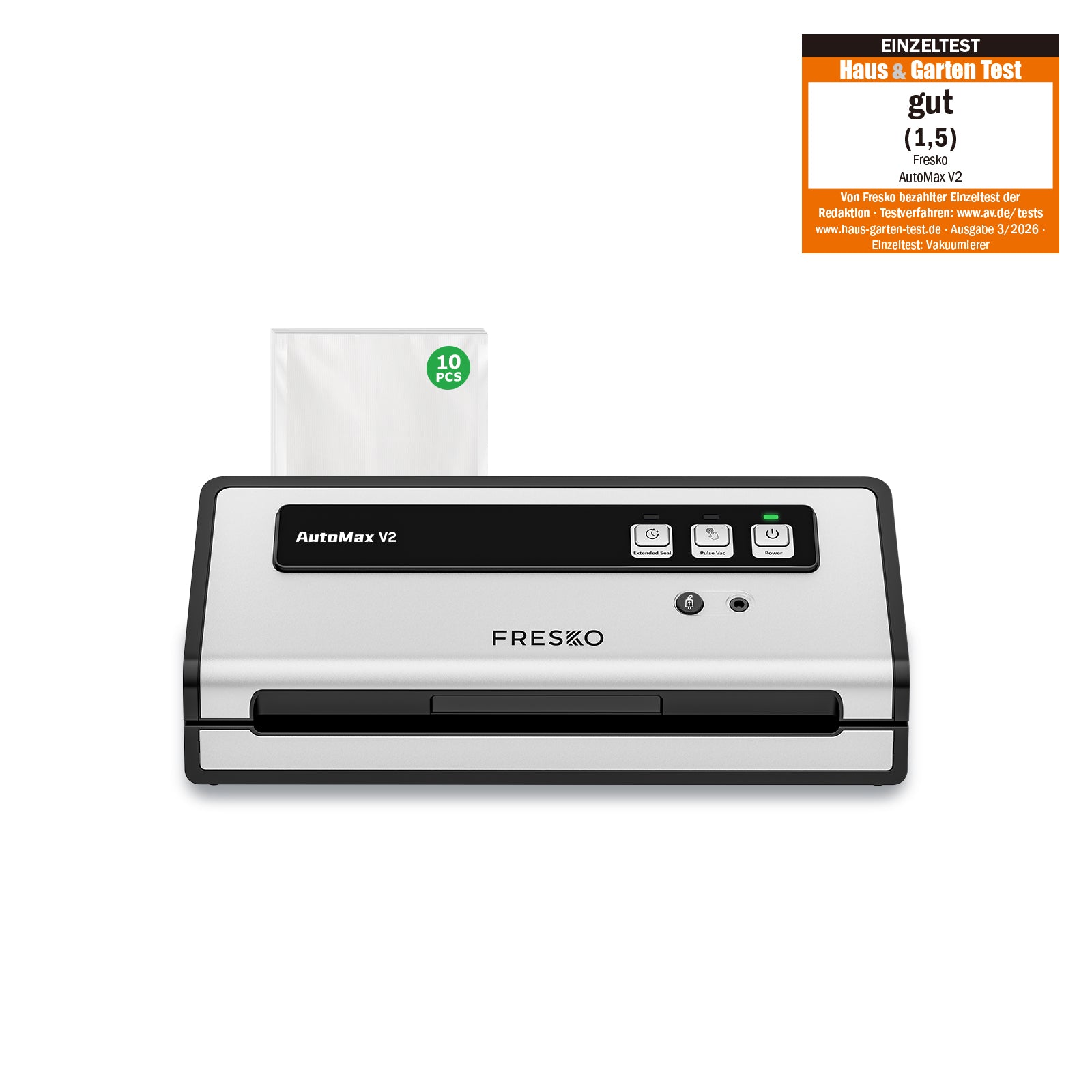 FRESKO AutoMax V2 Compact Vacuum Sealer for Food Storage - DE – Fresko ...