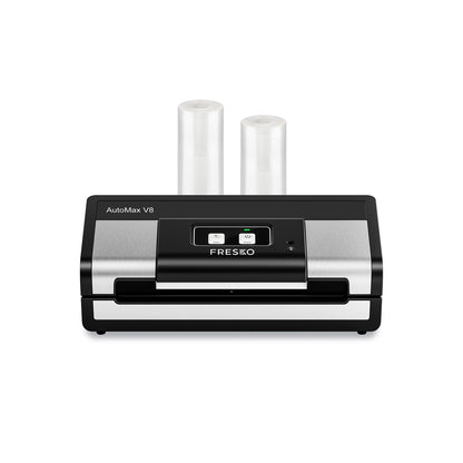FRESKO AutoMax V8 Heavy-Duty Automatic Vacuum Sealer for Food Storage,Includes 2 Bag Rolls