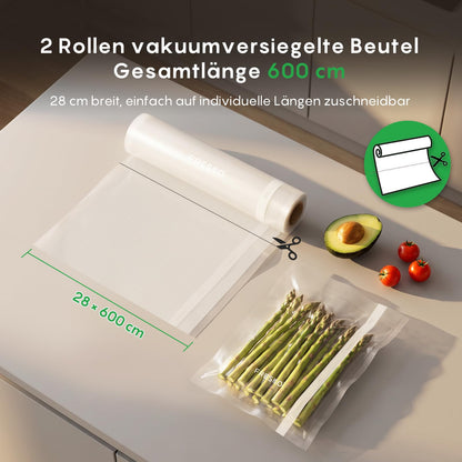 FRESKO Vacuum Sealer Rolls Bags for Food Storage -DE