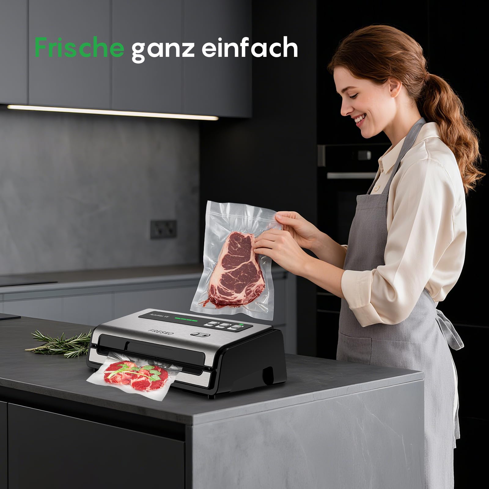 FRESKO AutoMax V6 Professional Vacuum Sealer for Food Storage - DE