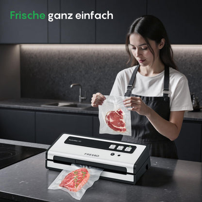 FRESKO AutoMax V2 Compact Vacuum Sealer for Food Storage - DE