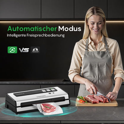 FRESKO AutoMax V2 Compact Vacuum Sealer for Food Storage - DE